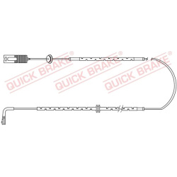 Įspėjimo kontaktas, stabdžių trinkelių susidėvėjimas
                                QUICK BRAKE                      