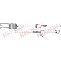 įspėjimo kontaktas, stabdžių trinkelių susidėvėjimas
                                QUICK BRAKE                      