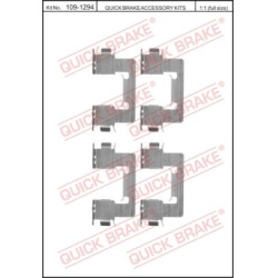 priedų komplektas, diskinių stabdžių trinkelės
                                QUICK BRAKE                              