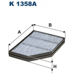 filtras, salono oras
                                FILTRON                                                K1358A, Nenurodyt