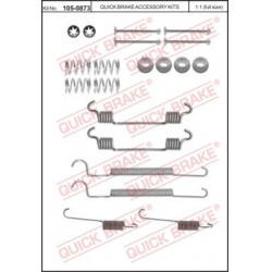 priedų komplektas, stabdžių trinkelės
                                QUICK BRAKE                                        