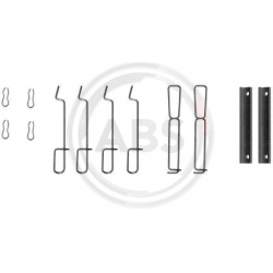 priedų komplektas, diskinių stabdžių trinkelės
                                A.B.S.                                   