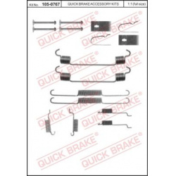 priedų komplektas, stabdžių trinkelės
                                QUICK BRAKE                                        