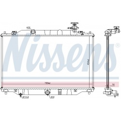 Aušinimo radiatorius
                                NISSENS                                                68534, NISSENS, 