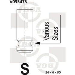 Vožtuvas išmetimo
                                BGA                                                V035475, BGA, V035475,