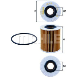 Filtras tepalo
                                MAHLE                                                OX413D2, MAHLE, OX413D2, 