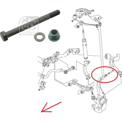 Varžtas pakabos
                                FEBI BILSTEIN                                                49701, FEBI BIL