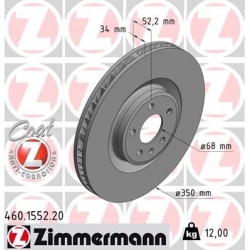 stabdžių diskas (1vnt) COAT Z
ZIMMERMANN 460