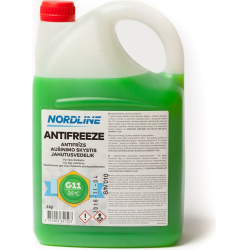 Aušinimo skystis žalias NORDLINE -35C G11 4kg
                                NORDLINE                                NAFG-