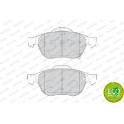 stabdžių trinkelių rinkinys, diskinis stabdys PREMIER ECO FRICTION
                                FERODO                 