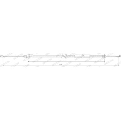 trosas, stovėjimo stabdys
                                FERODO                                                FHB432877, F