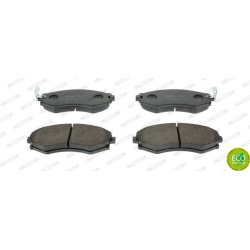stabdžių trinkelių rinkinys, diskinis stabdys PREMIER ECO FRICTION
                                FERODO                 