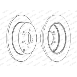 stabdžių diskas (1vnt) PREMIER
                                FERODO                                                DDF173
