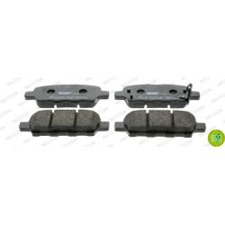 stabdžių trinkelių rinkinys, diskinis stabdys PREMIER ECO FRICTION
                                FERODO                 