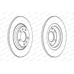stabdžių diskas (1vnt) PREMIER Coat+ disc
                                FERODO                                           