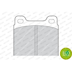 stabdžių trinkelių rinkinys, diskinis stabdys PREMIER ECO FRICTION
                                FERODO                 