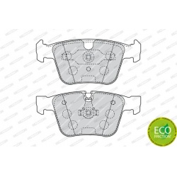 stabdžių trinkelių rinkinys, diskinis stabdys PREMIER ECO FRICTION
                                FERODO                 