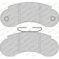 stabdžių trinkelių rinkinys, diskinis stabdys
FERODO