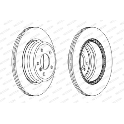 stabdžių diskas (1vnt)
                                FERODO                                                DDF1812C, FERO