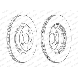 stabdžių diskas (1vnt) PREMIER
                                FERODO                                                DDF159