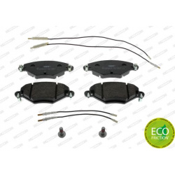 Stabdžių trinkelių rinkinys, diskinis stabdys PREMIER ECO FRICTION
                                FERODO                 