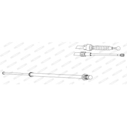 trosas, stovėjimo stabdys
                                FERODO                                                FHB432943, F