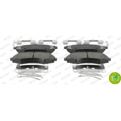 Stabdžių trinkelių rinkinys, diskinis stabdys PREMIER ECO FRICTION
                                FERODO                 