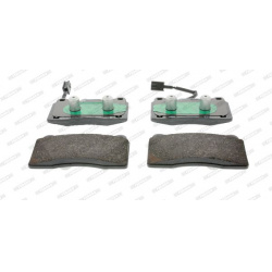 stabdžių trinkelių rinkinys, diskinis stabdys PREMIER
FERODO