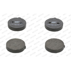 stabdžių trinkelių rinkinys, diskinis stabdys PREMIER ECO FRICTION
                                FERODO                 