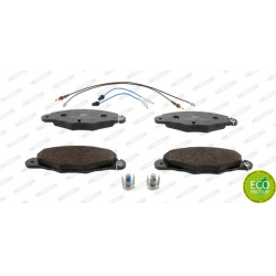 stabdžių trinkelių rinkinys, diskinis stabdys PREMIER ECO FRICTION
                                FERODO                 
