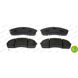 stabdžių trinkelių rinkinys, diskinis stabdys PREMIER ECO FRICTION
                                FERODO                 