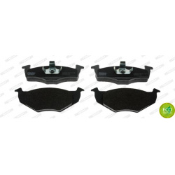 Stabdžių trinkelių rinkinys, diskinis stabdys PREMIER ECO FRICTION
                                FERODO                 