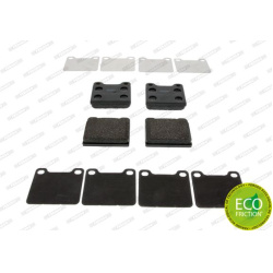 stabdžių trinkelių rinkinys, diskinis stabdys PREMIER ECO FRICTION
                                FERODO                 