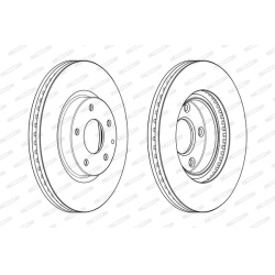 stabdžių diskas (1vnt) PREMIER
FERODO DDF246