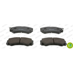 stabdžių trinkelių rinkinys, diskinis stabdys PREMIER ECO FRICTION
                                FERODO                 