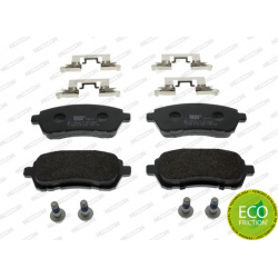 stabdžių trinkelių rinkinys, diskinis stabdys PREMIER ECO FRICTION
                                FERODO                 