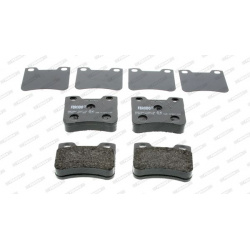 stabdžių trinkelių rinkinys, diskinis stabdys PREMIER
                                FERODO                              