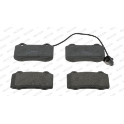 stabdžių trinkelių rinkinys, diskinis stabdys PREMIER ECO FRICTION
                                FERODO                 