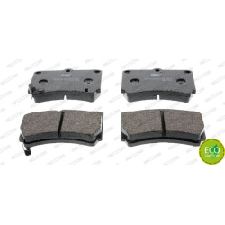 stabdžių trinkelių rinkinys, diskinis stabdys PREMIER ECO FRICTION
                                FERODO                 