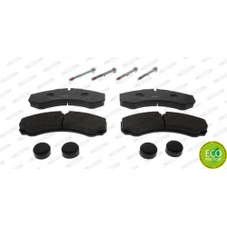 stabdžių trinkelių rinkinys, diskinis stabdys PREMIER ECO FRICTION
                                FERODO                 