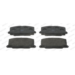 Stabdžių trinkelių rinkinys, diskinis stabdys PREMIER ECO FRICTION
                                FERODO                 