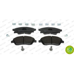 Stabdžių trinkelių rinkinys, diskinis stabdys PREMIER ECO FRICTION
FERODO