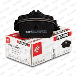 stabdžių trinkelių rinkinys, diskinis stabdys PREMIER ECO FRICTION
                                FERODO                 