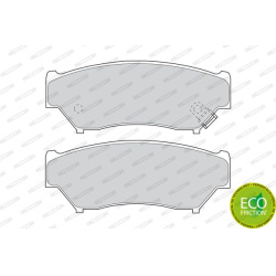stabdžių trinkelių rinkinys, diskinis stabdys PREMIER ECO FRICTION
                                FERODO                 