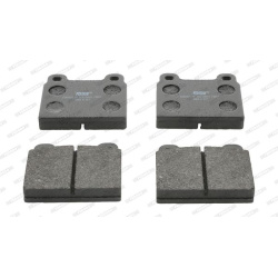 stabdžių trinkelių rinkinys, diskinis stabdys PREMIER ECO FRICTION
                                FERODO                 