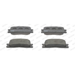 stabdžių trinkelių rinkinys, diskinis stabdys PREMIER ECO FRICTION
FERODO