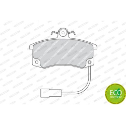 stabdžių trinkelių rinkinys, diskinis stabdys PREMIER ECO FRICTION
                                FERODO                 