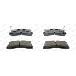 stabdžių trinkelių rinkinys, diskinis stabdys PREMIER ECO FRICTION
                                FERODO                 