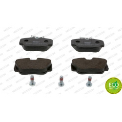 stabdžių trinkelių rinkinys, diskinis stabdys PREMIER ECO FRICTION
                                FERODO                 