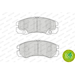 stabdžių trinkelių rinkinys, diskinis stabdys PREMIER ECO FRICTION
                                FERODO                 